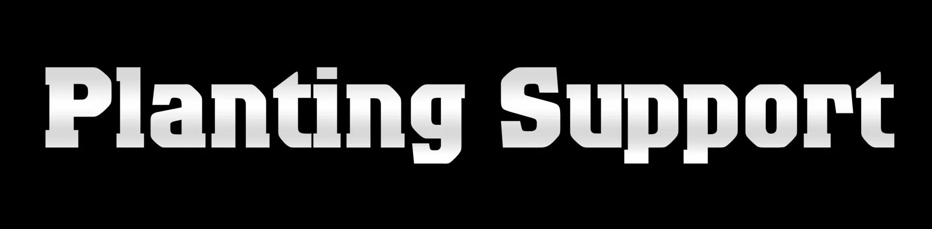 Planting support